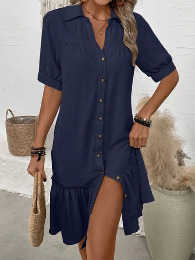 Justine - Robe d'été avec boutons