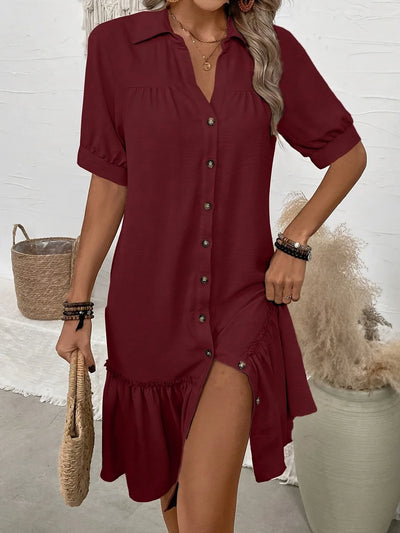 Justine - Robe d'été avec boutons