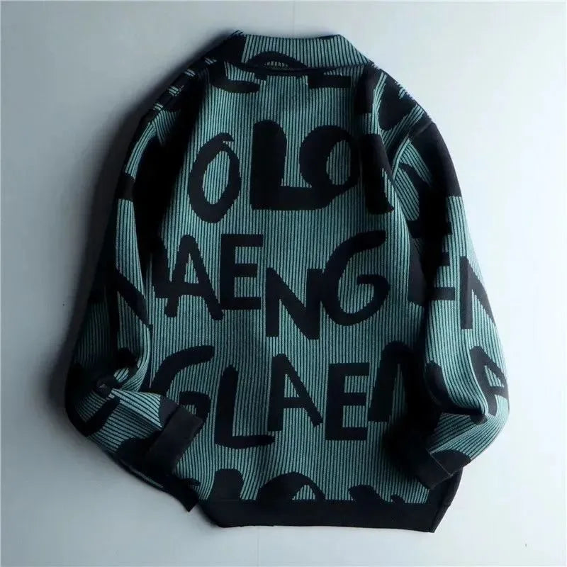 Éloi – Cardigan chaud à l’esprit rétro