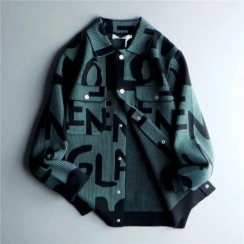 Éloi – Cardigan chaud à l’esprit rétro