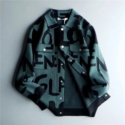 Éloi – Cardigan chaud à l’esprit rétro