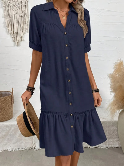 Justine - Robe d'été avec boutons